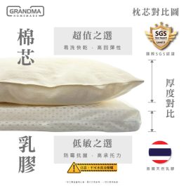 【配件】泰國天然乳膠枕芯（防霉抗菌）米袋專用